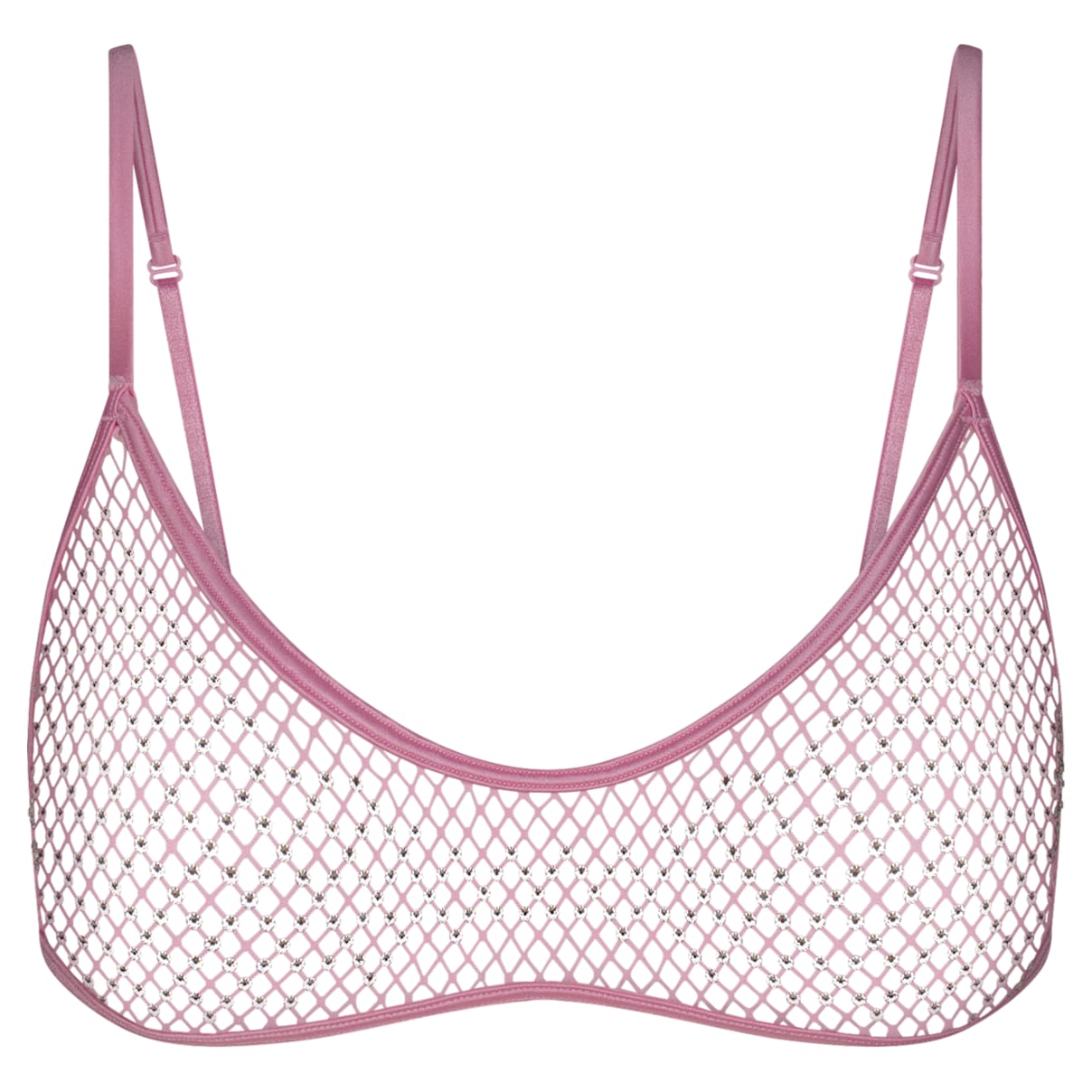 

Swarovski x SKIMS Stretch Net Skimpy Scoop Bralette