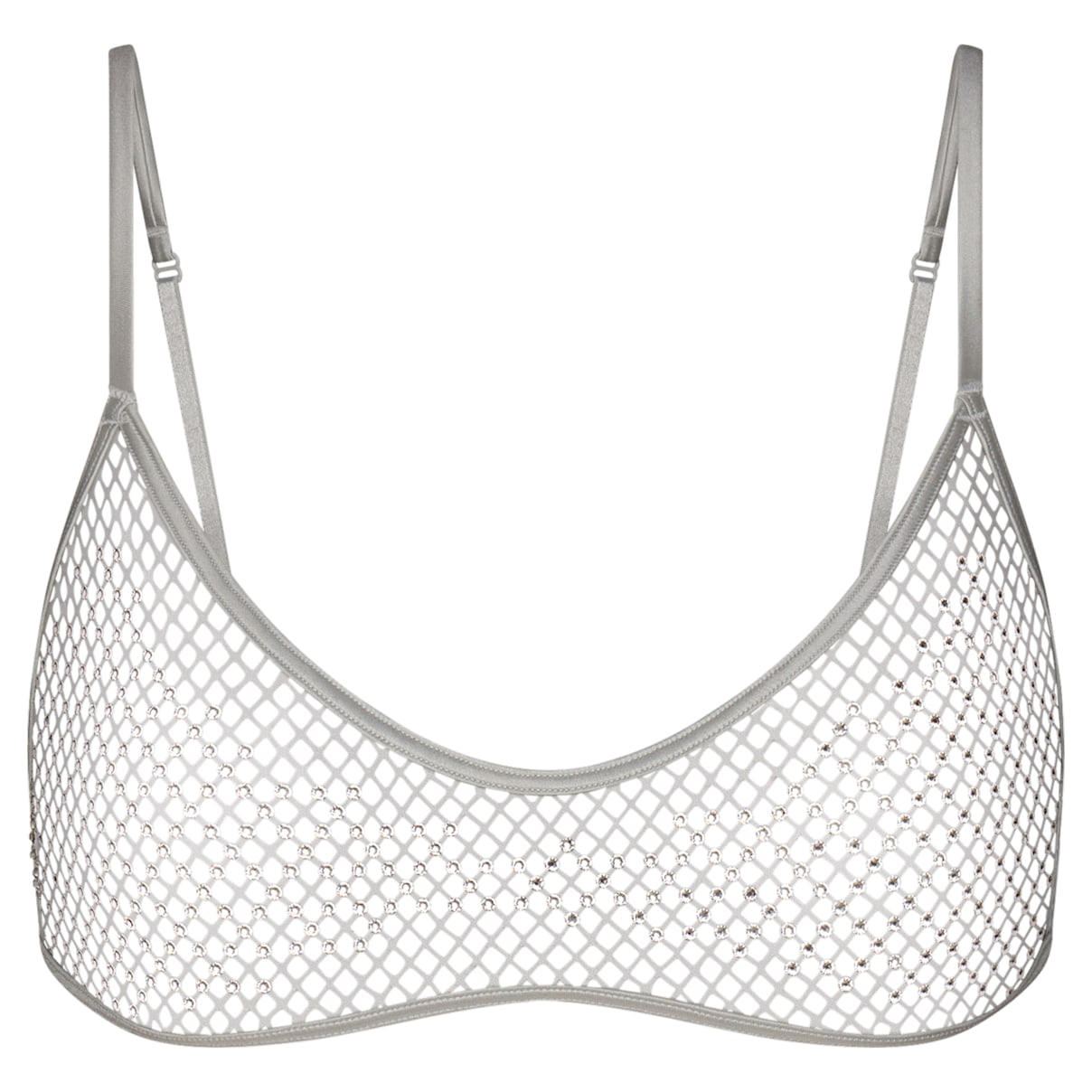 

Swarovski x SKIMS Stretch Net Skimpy Scoop Bralette