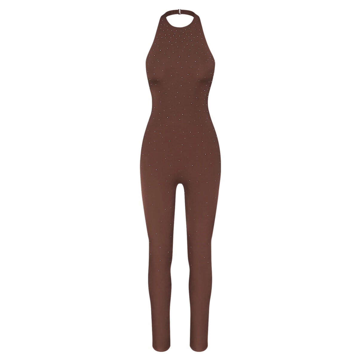 

Swarovski x SKIMS Jelly Sheer Halter Catsuit