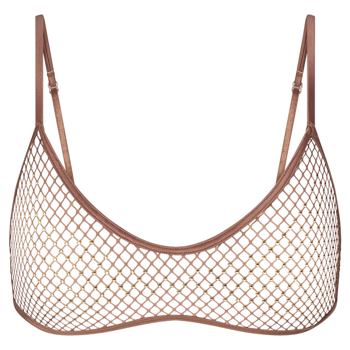 

Swarovski x SKIMS Bralette Scollatura Profonda Minimal Stretch Net