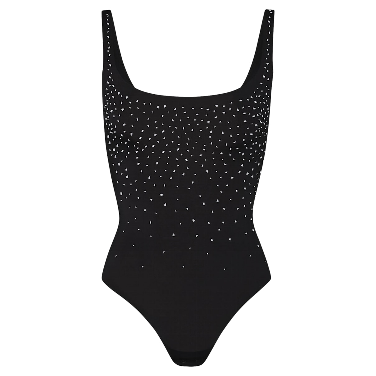 

Swarovski x SKIMS Jelly Sheer Square Neck Bodysuit