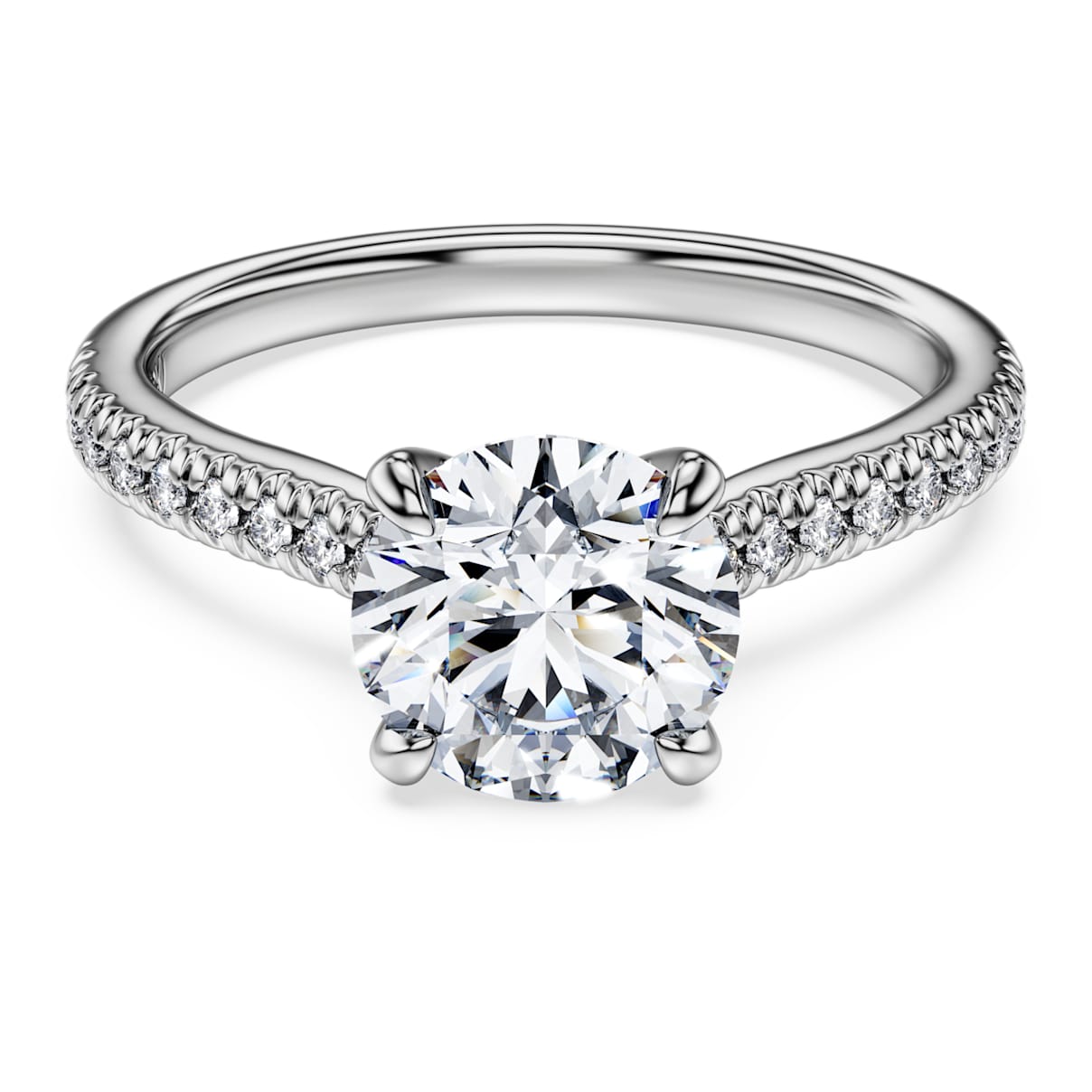 Shop Swarovski Eternity Solitaire Ring In White