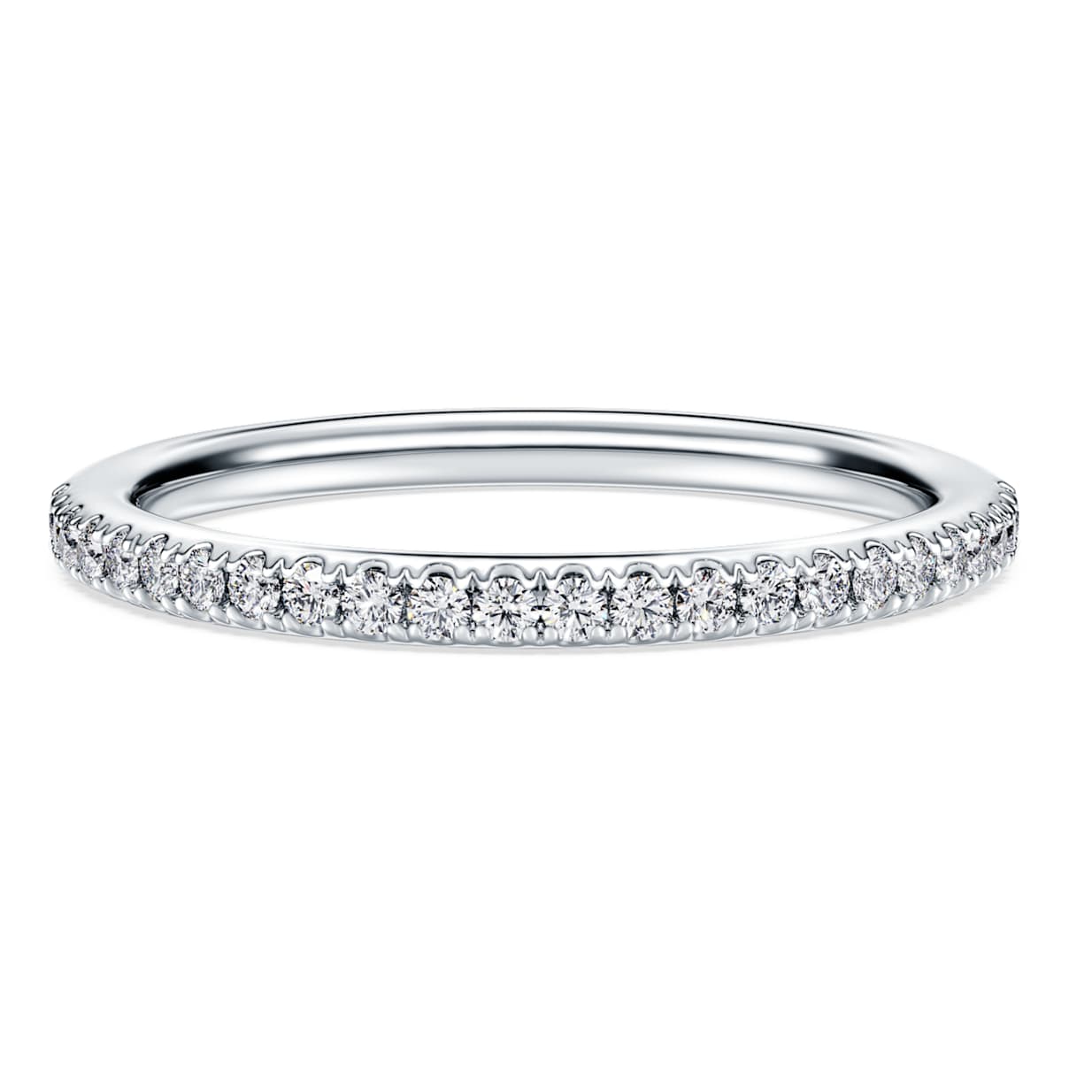 Shop Swarovski Eternity Band Ring In White