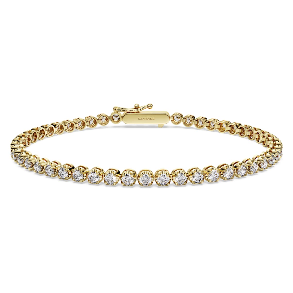 Shop Swarovski Eternity Tennis Bracelet In White