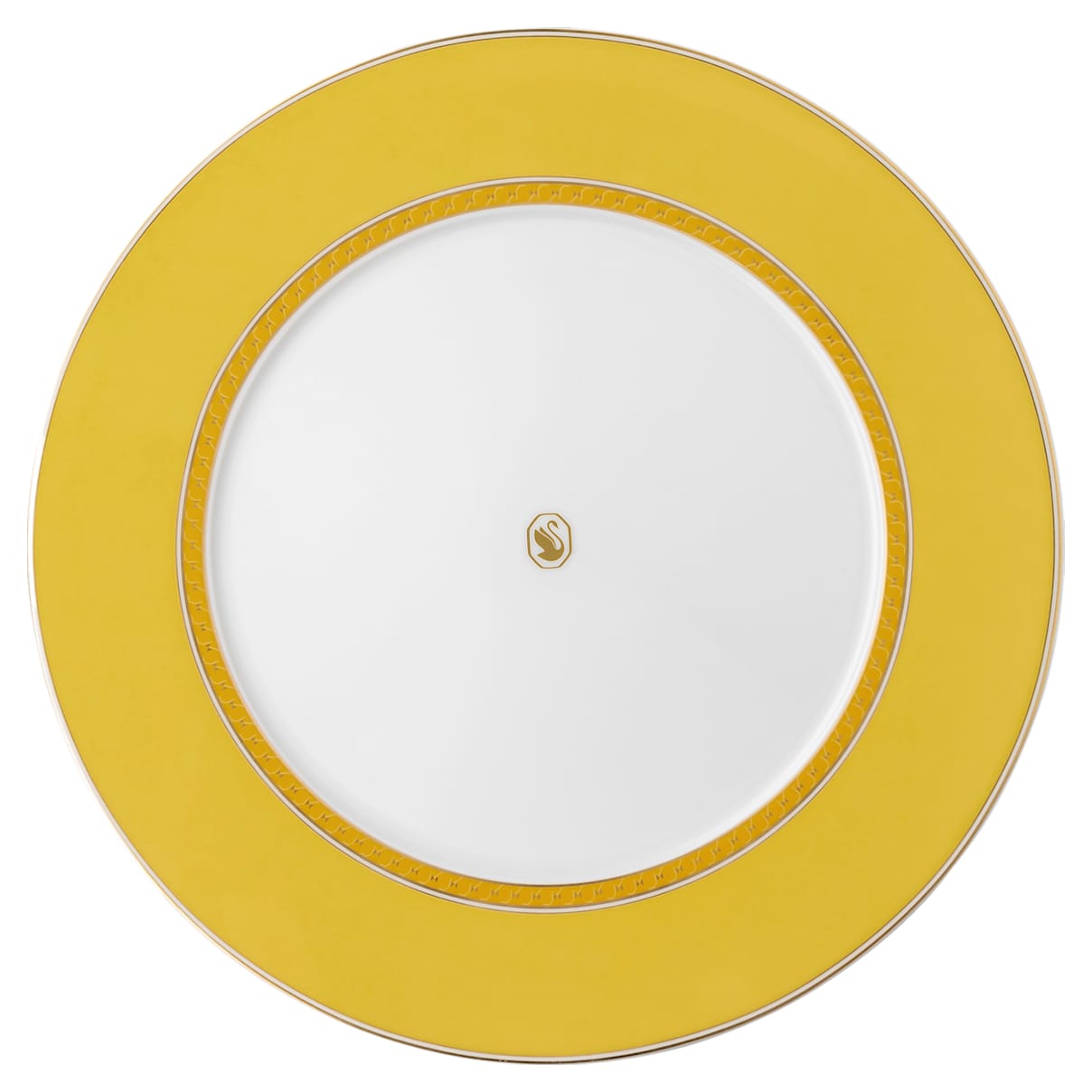 

Signum dinner plate, Porcelain, Yellow
