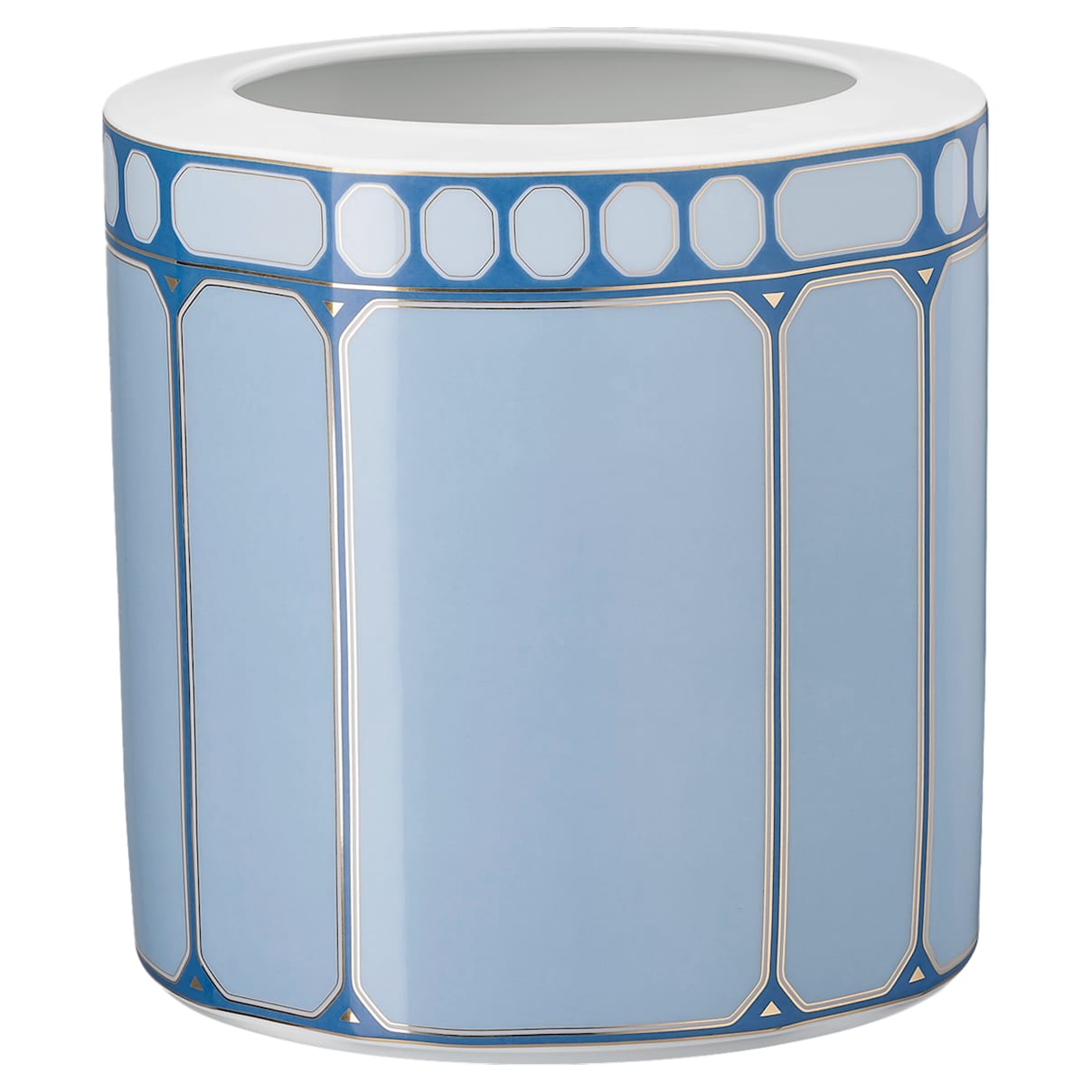 

Signum vase, Porcelain, Wide, Blue