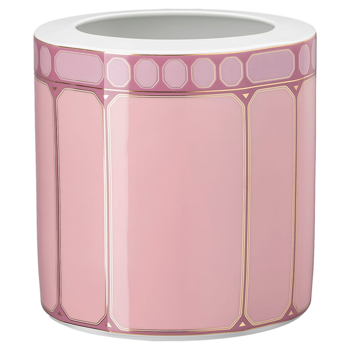 

Signum vase, Porcelain, Wide, Pink