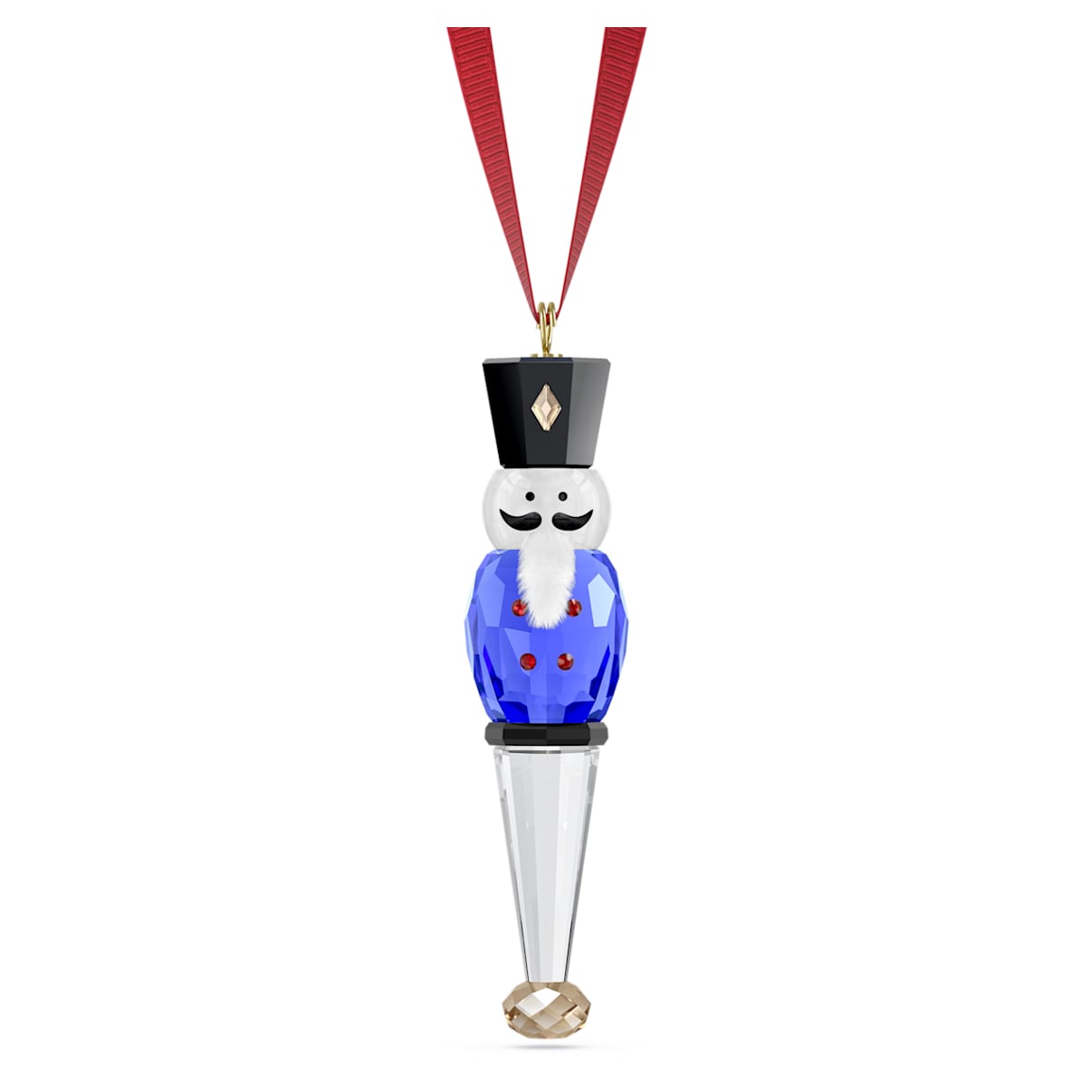 

Holiday Cheers Nutcracker Ornament, Blue