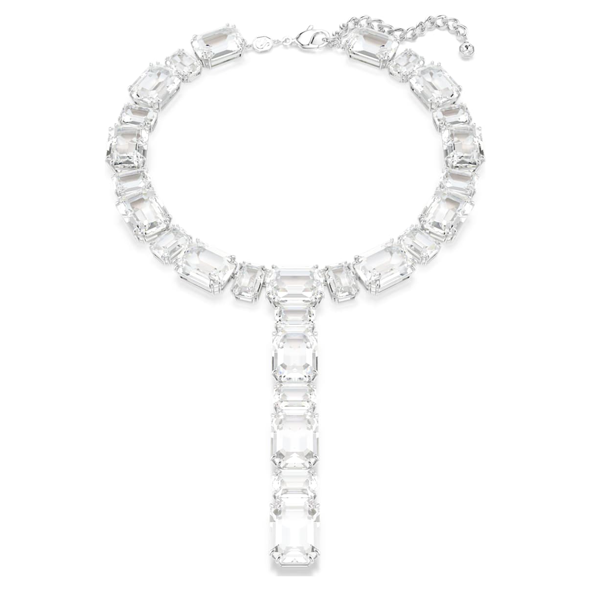 

Collier Millenia, Tailles variées, Blanc, Métal rhodié