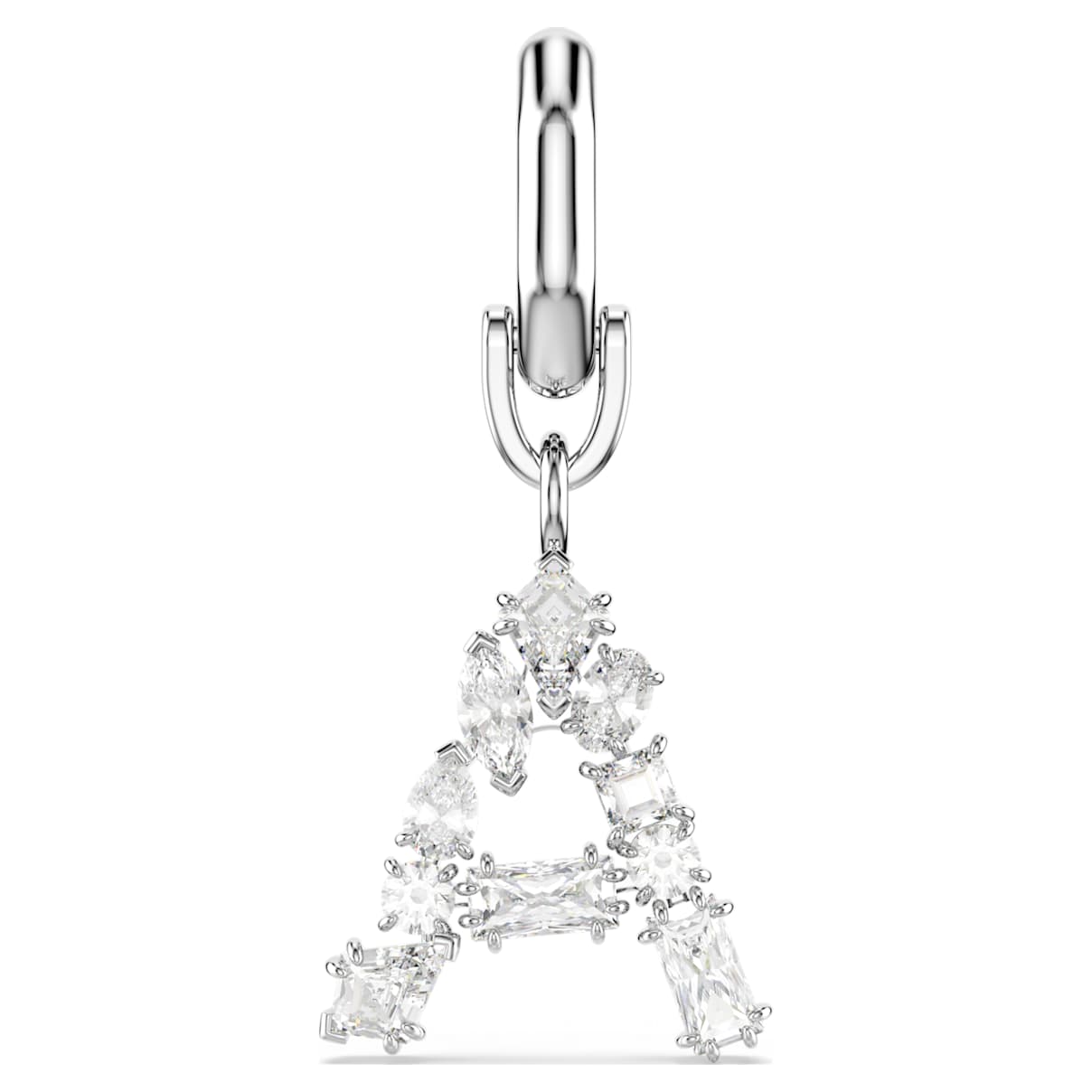 Symbolica Charm, A, Weiß, Rhodiniert