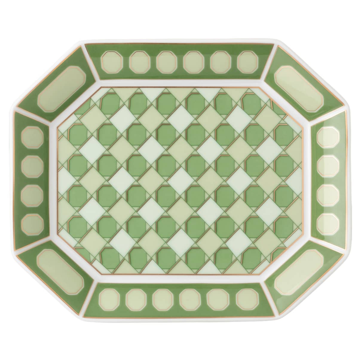 

Bandeja Signum, Porcelana, Pequeña, Verde