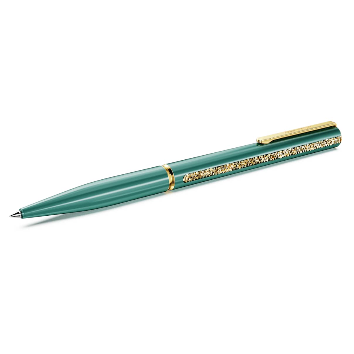 

Crystal Shimmer Glide 볼포인트 펜, 그린, 그린 래커 처리, 골드 톤 플래팅