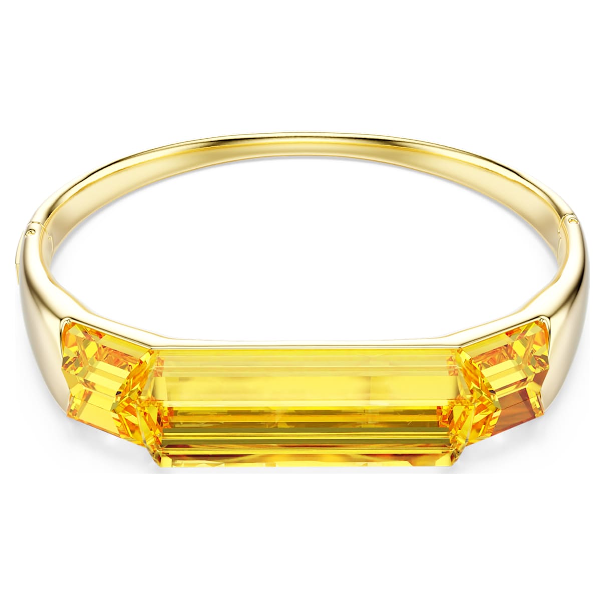 

Bransoletka typu bangle Lucent, Żółta, Powłoka w odcieniu złota