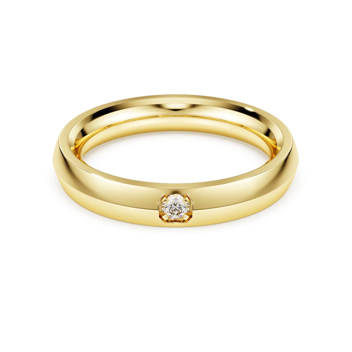 

Eternity 밴드 링, 랩 그로운 다이아몬드 0.05ct tw, 라운드 쉐입, 18K 옐로우 골드