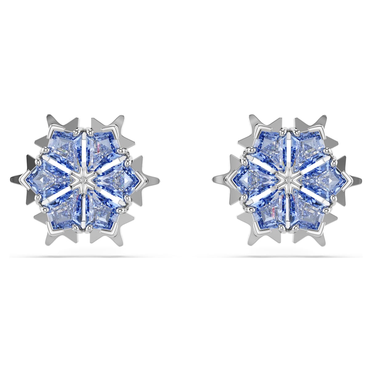 Swarovski Magic Stud Earrings In Blue