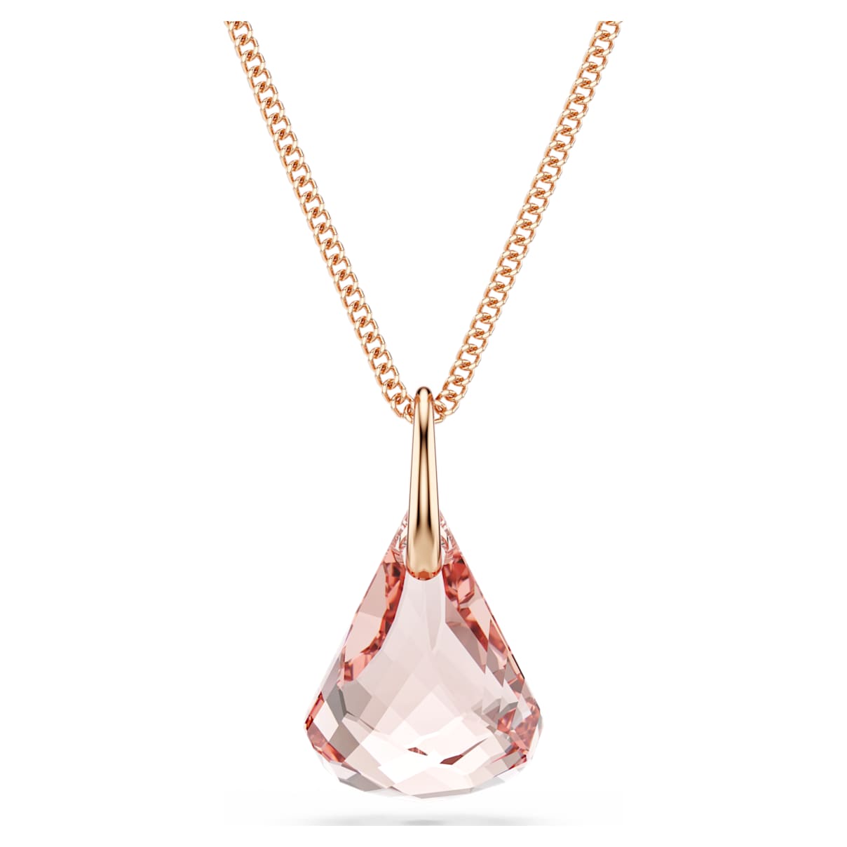 Pendente a goccia Lunar, Finitura oro rosa 18K OS