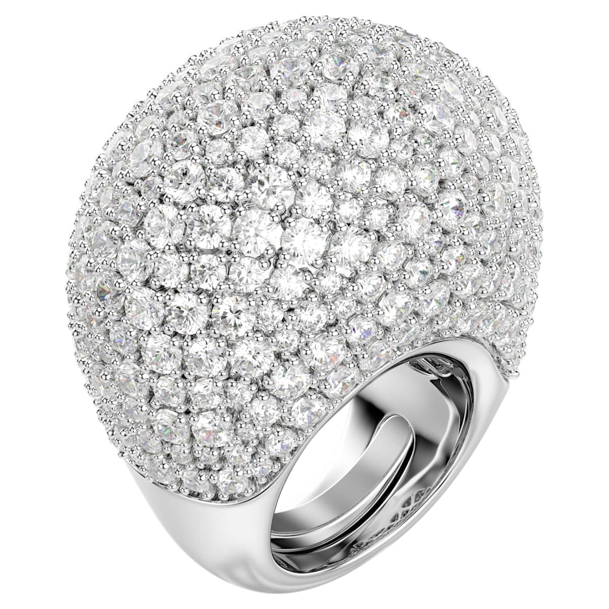 Swarovski Sublima Cocktail Ring In White