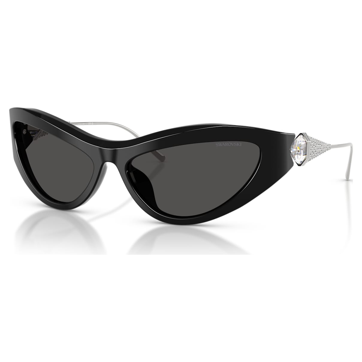 

Lunettes de soleil, Style Cat-eye, SK6046, Noires