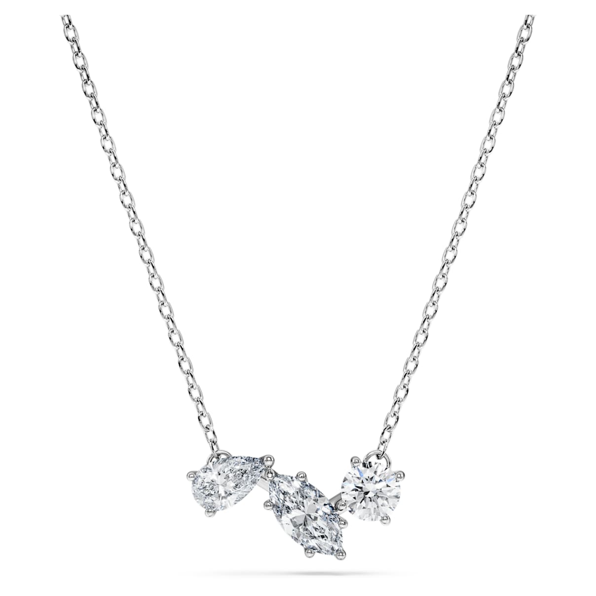 Pendente Galaxy, Diamanti creati in laboratorio 0,82 ct tw, Forme miste, Argento sterling OS
