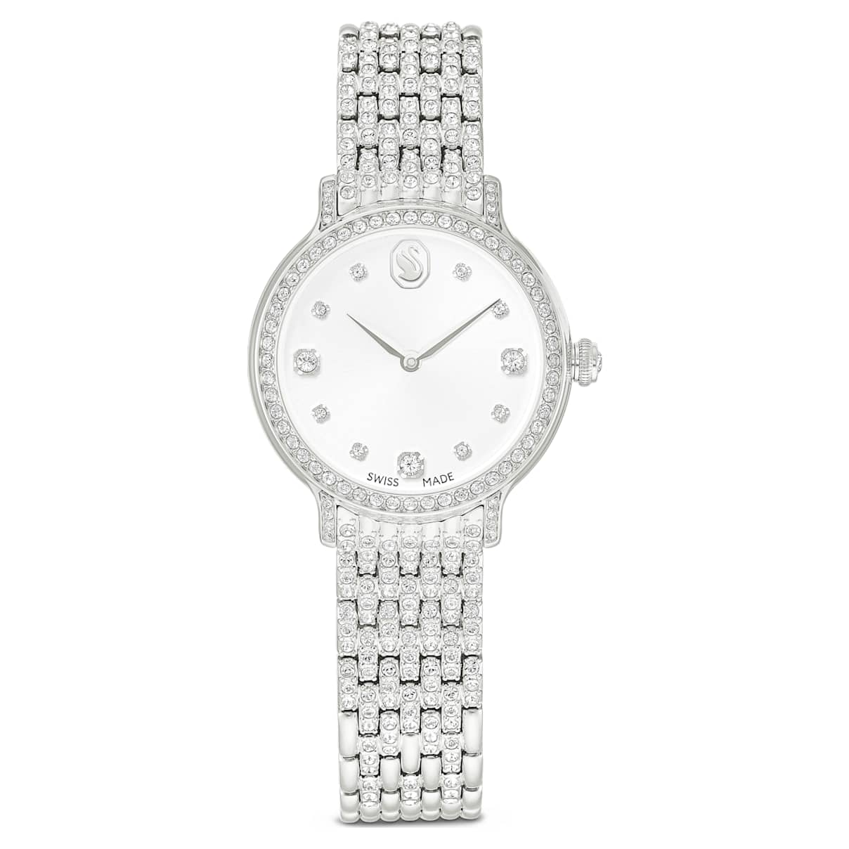 Orologio Imber, Fabbricato in Svizzera, Bracciale di metallo, Tono argentato, Acciaio inossidabile OS