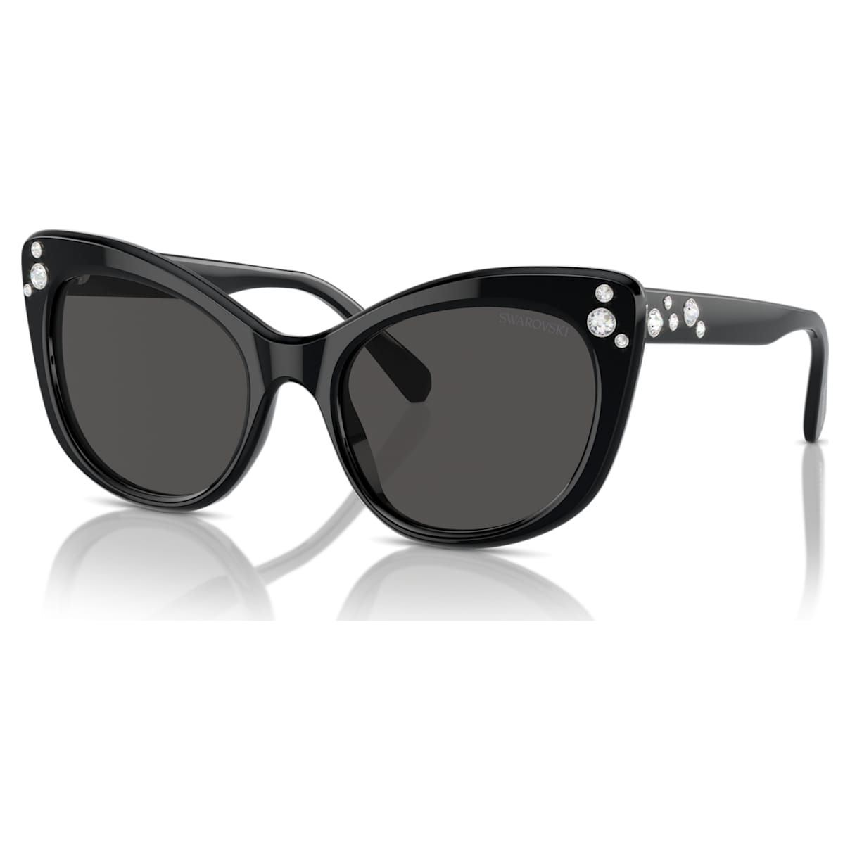

Sonnenbrille, Cat-eye-Form, SK6020, Schwarz