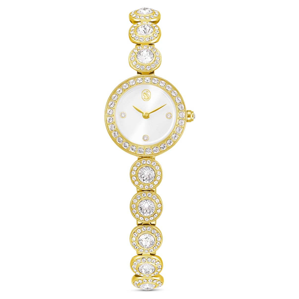Swarovski Una Angelic Watch  Crystal Bracelet  Gold Tone  Gold-Tone Finish