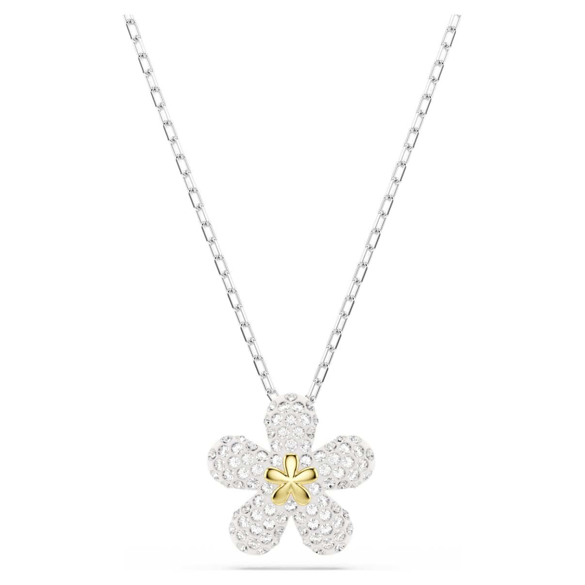 Pendente Tough, Pavé, Fiore, Bianco, Mix di finiture OS