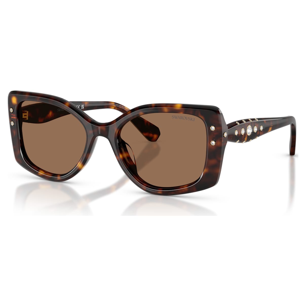 Sonnenbrille, Kissenform, SK6058U, Braun Unisex OS