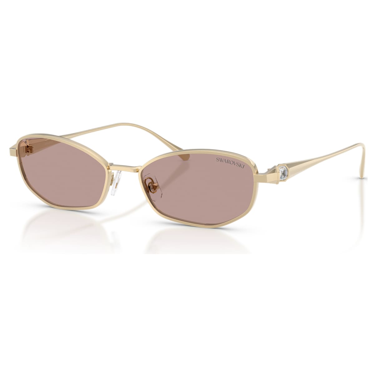 Swarovski Sunglasses  Pillow Shape  Sk7042  Pink