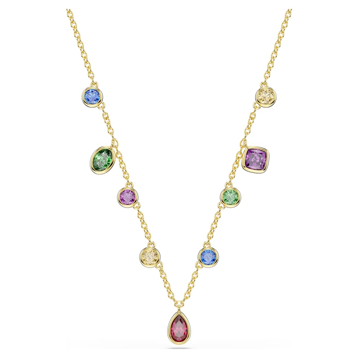 Collar Imber, Tallas mixtas, Multicolor, Acabado en oro de 18 quilates