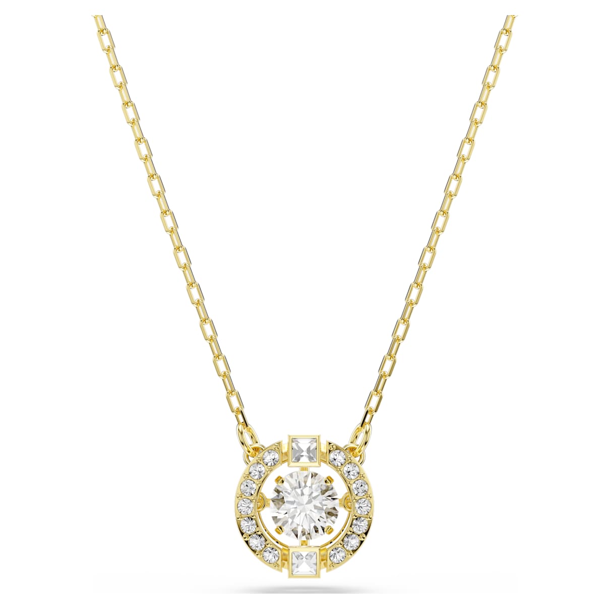 Pendentif Una Angelic, Tailles variées, Blanc, Doré à l’or 18 carats (750/1000)