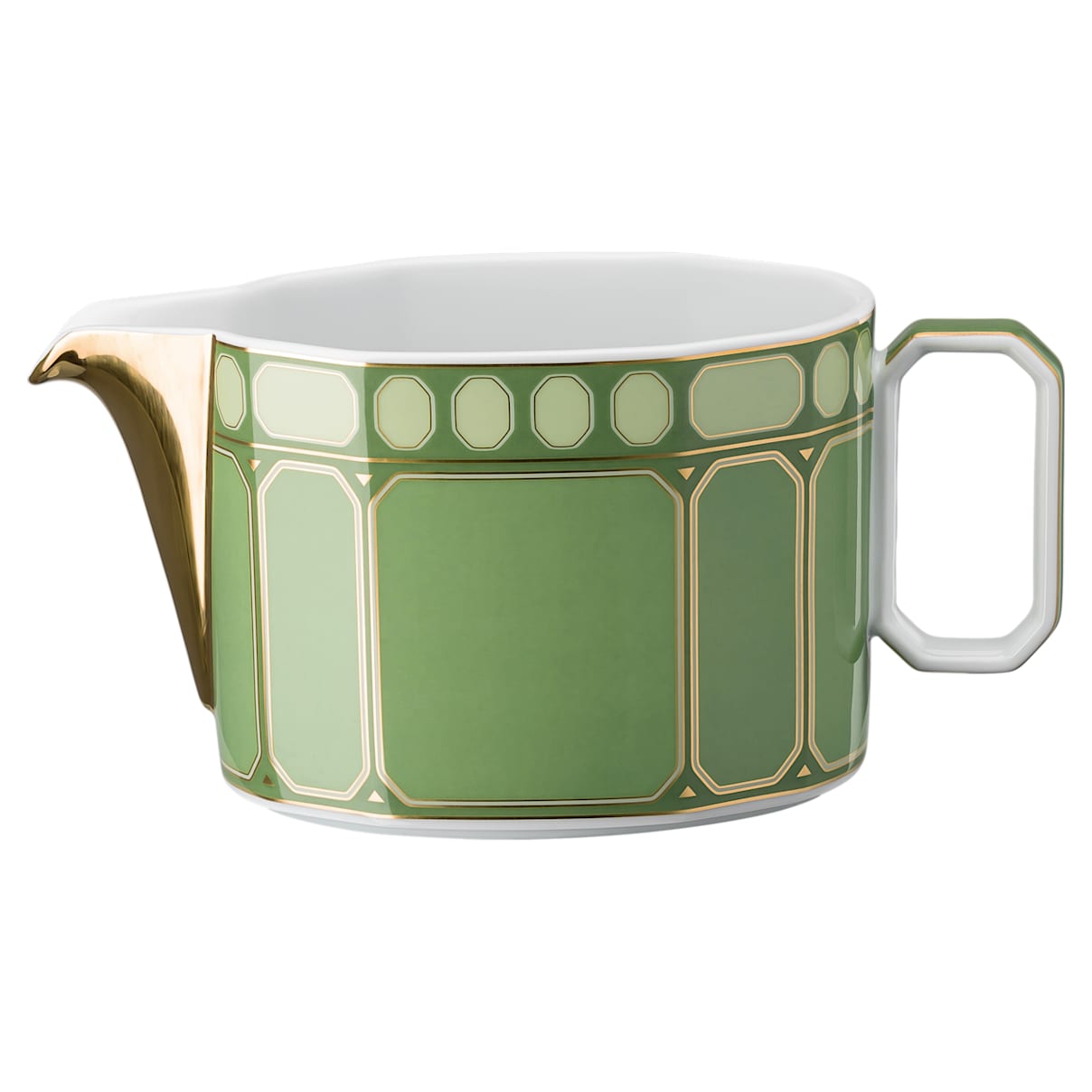 Swarovski Salsera Signum, Porcelana, Verde
