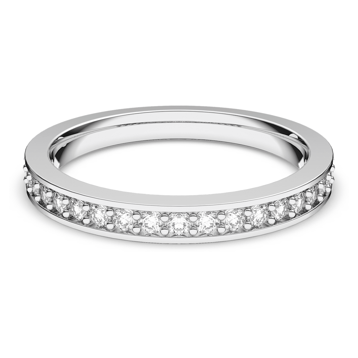 

Swarovski Rare 戒指, 白色, 镀铑