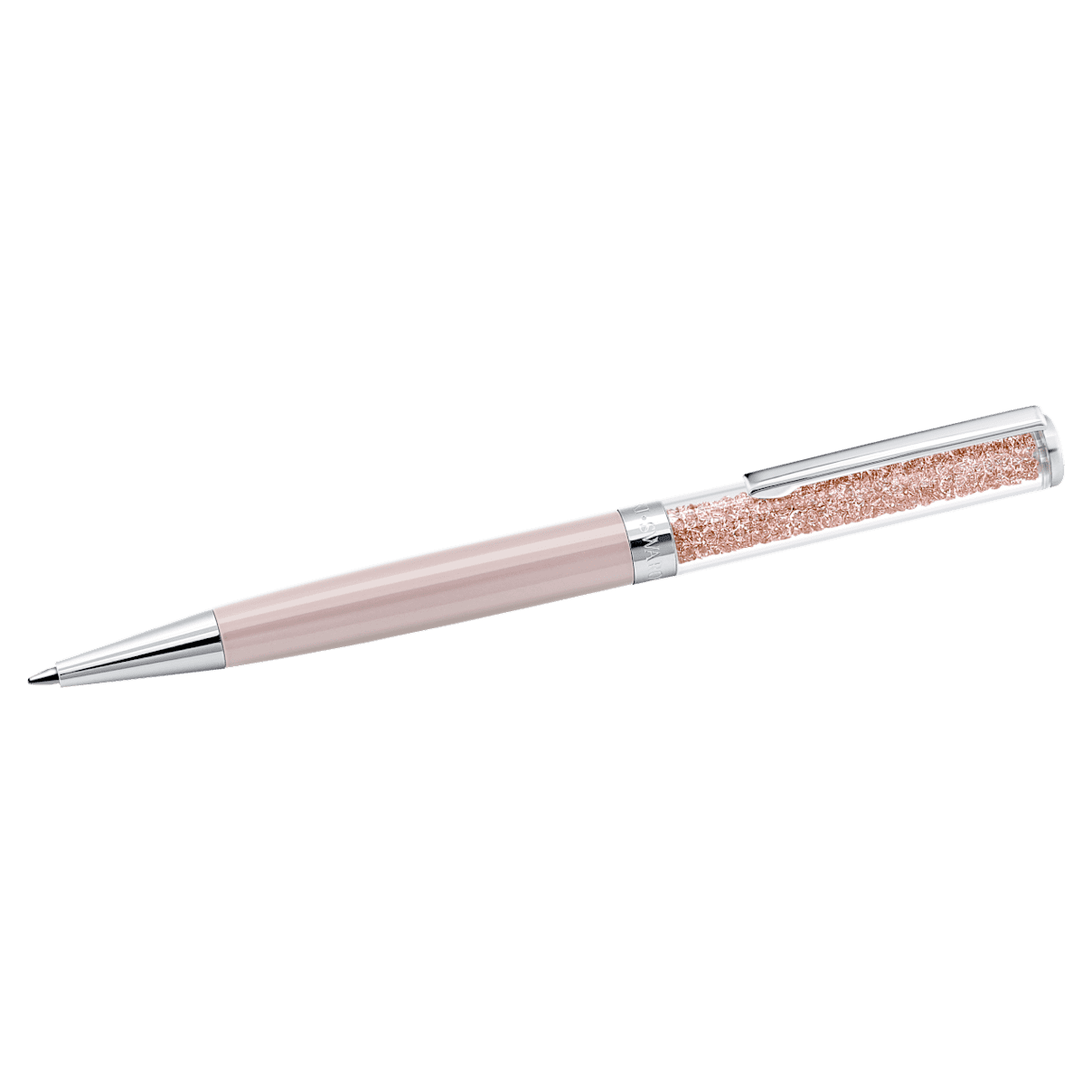 

Swarovski Crystalline 圆珠笔, 粉红色, 粉色漆面，镀铬