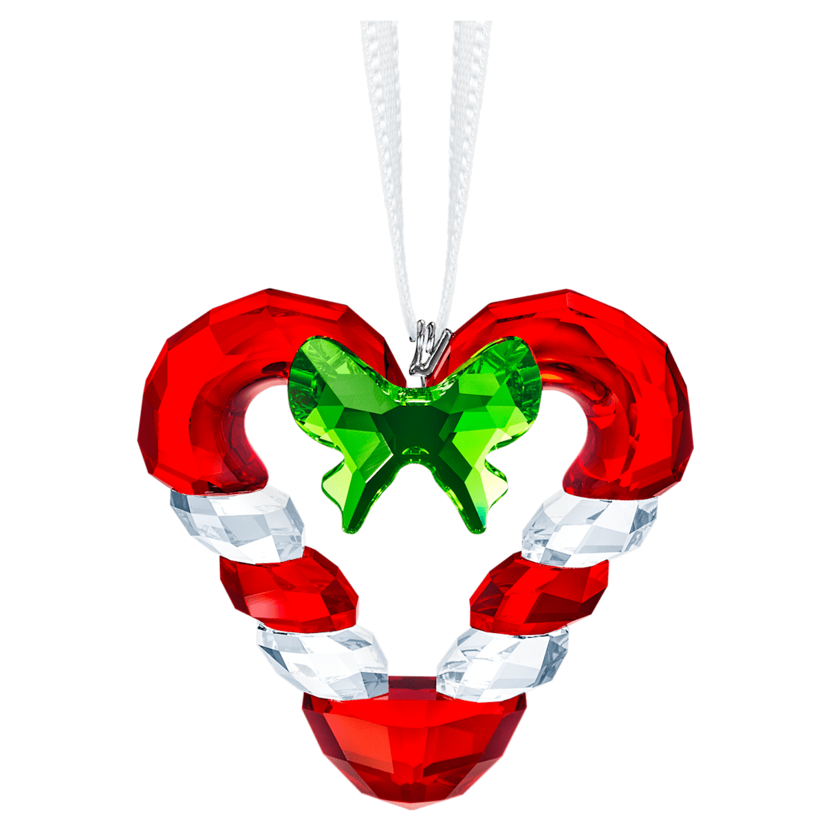 

Swarovski Candy Cane Heart Ornament