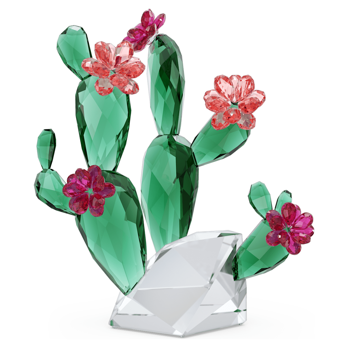 

Swarovski Crystal Flowers—粉红花仙人掌