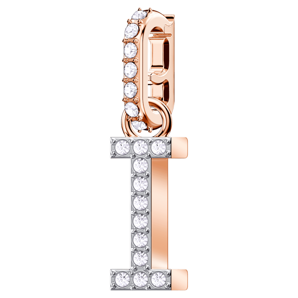 

Swarovski Remix Collection I Charm, 白色, 镀玫瑰金色调