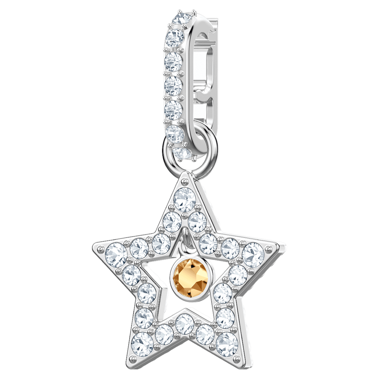 

Swarovski Przywieszka Gwiazda z kolekcji Remix, biała, powlekana rodem