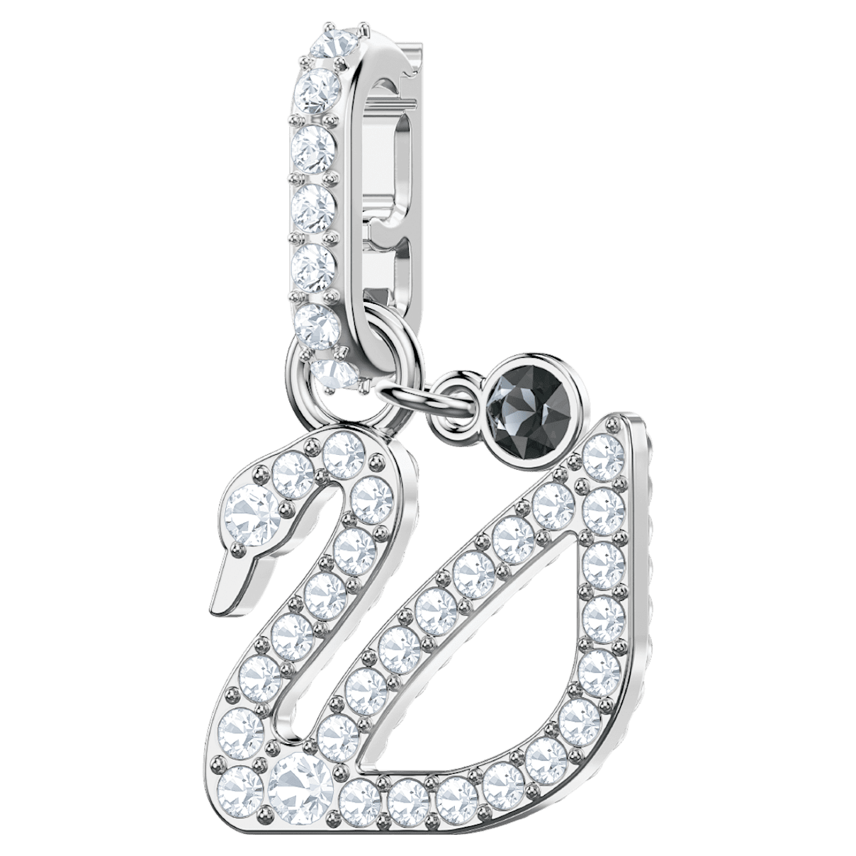 

Swarovski Przywieszka Swan z kolekcji Remix, biała, powlekana rodem
