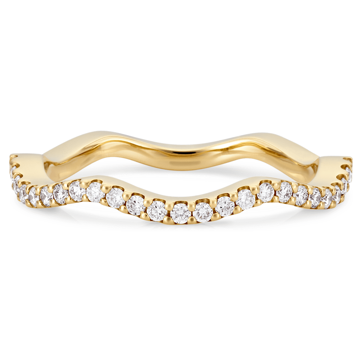 

Swarovski Eternity ring, Diamond TCW 0.20 carat, 18K yellow gold