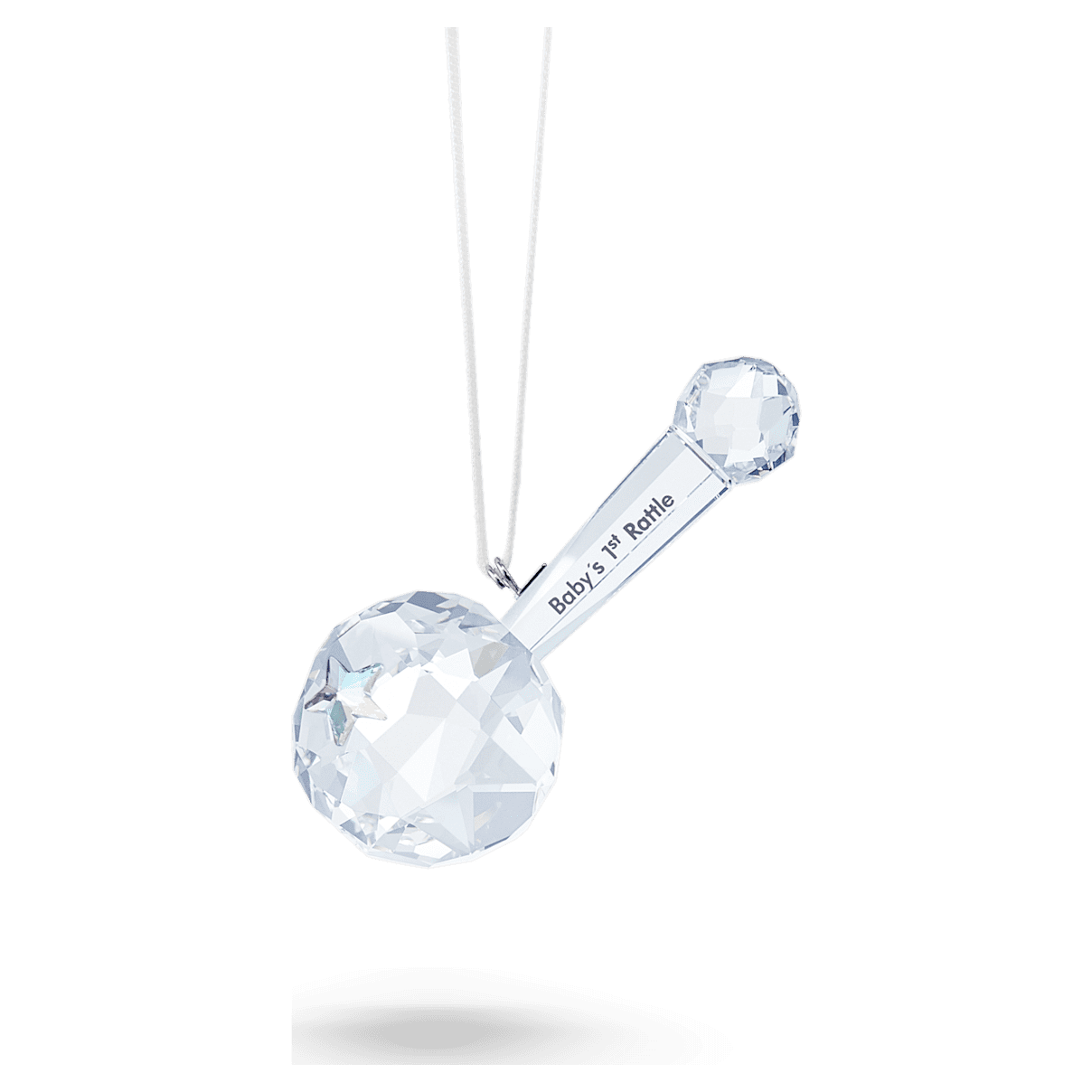 

Swarovski Baby's 1st Rattle Ornament