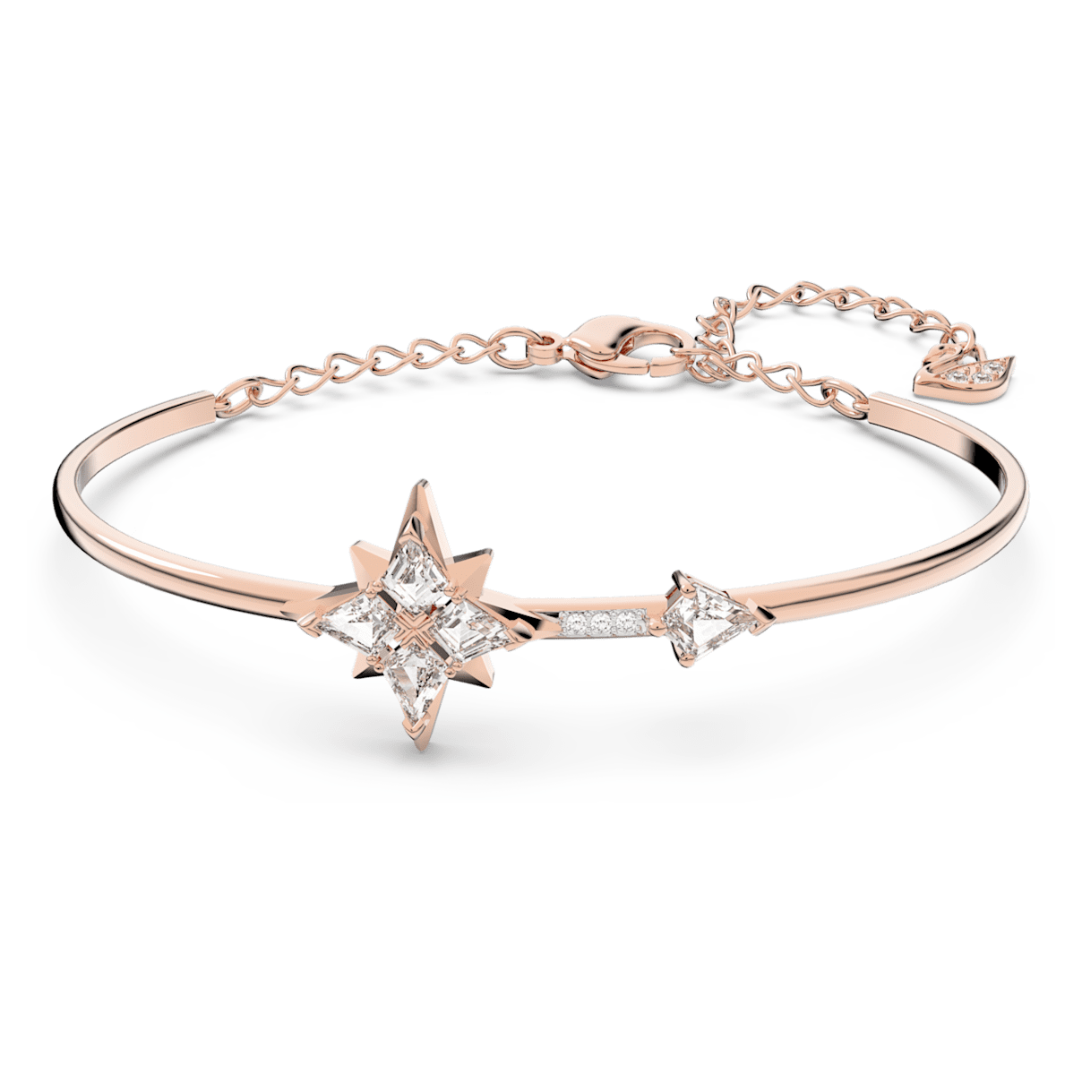 

Swarovski Symbolic バングル, 星, ホワイト, ローズゴールドトーン・プレーティング