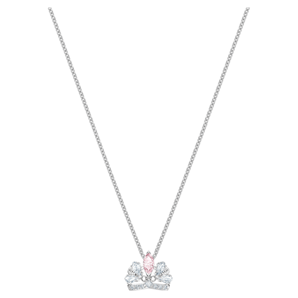 

Swarovski Bee A Queen necklace, Bee, Pink, Rhodium plated