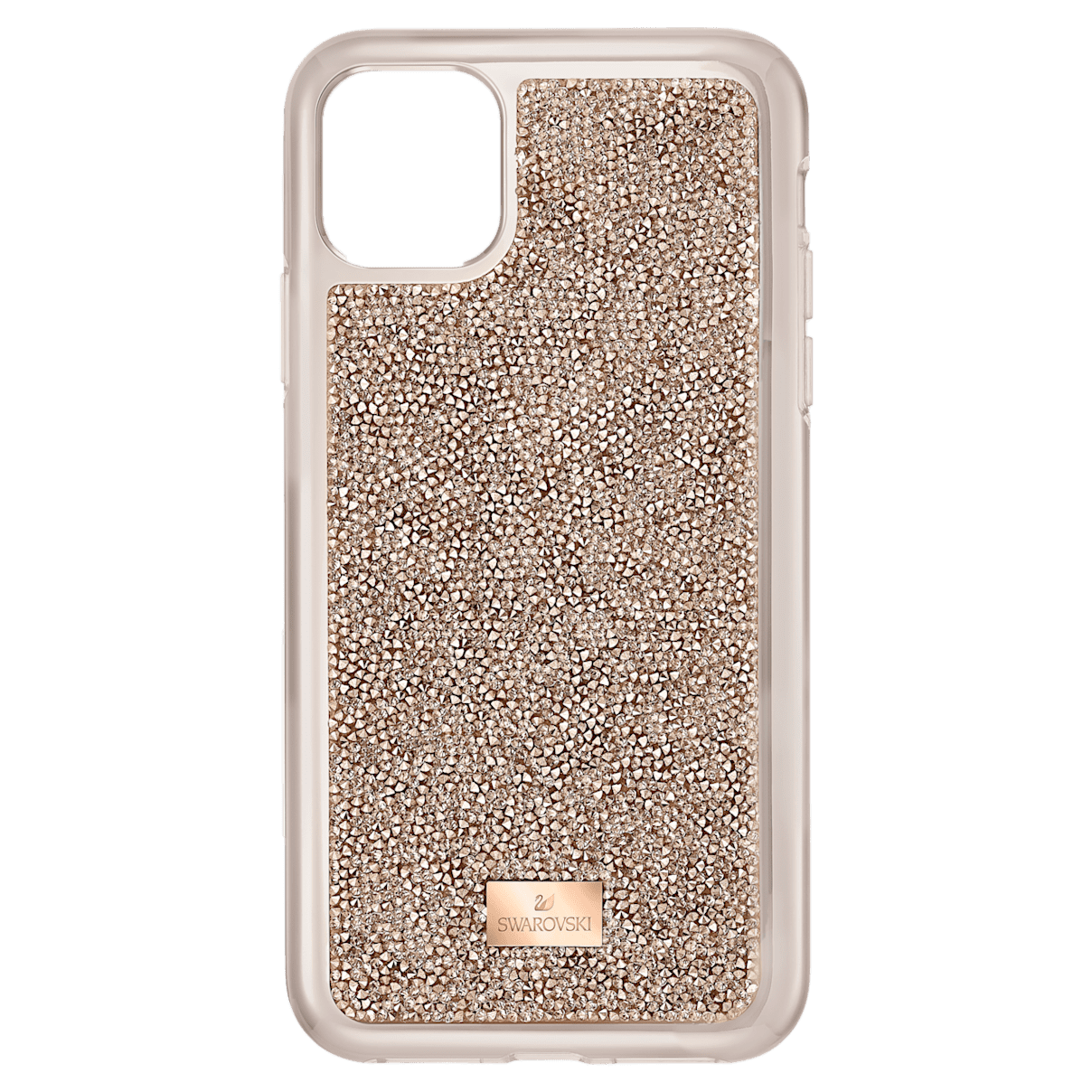 

Swarovski Glam Rock smartphone case, iPhone® 11 Pro, Rose gold tone