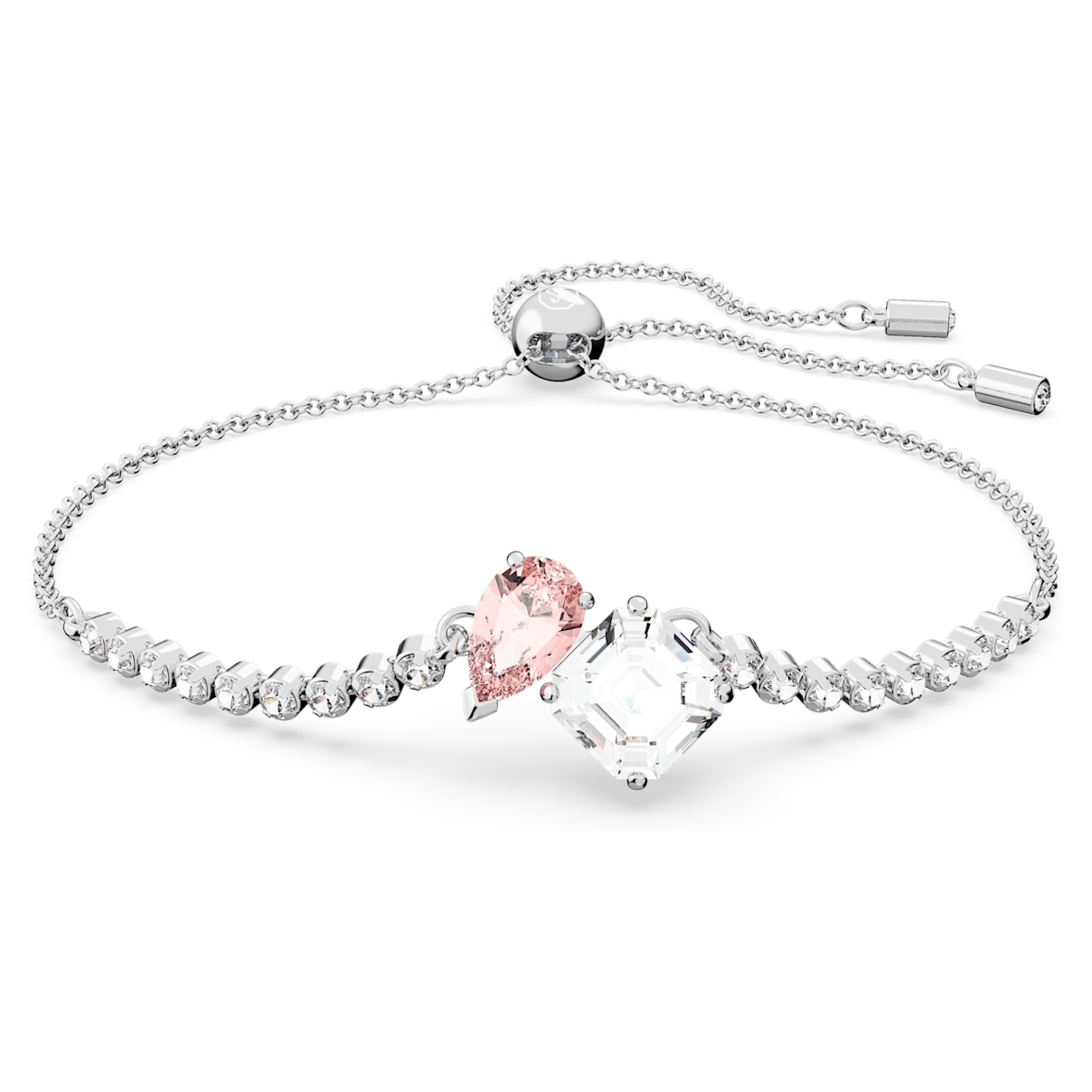 

Swarovski Attract Soul 브레이슬릿, 핑크, 로듐 플래팅