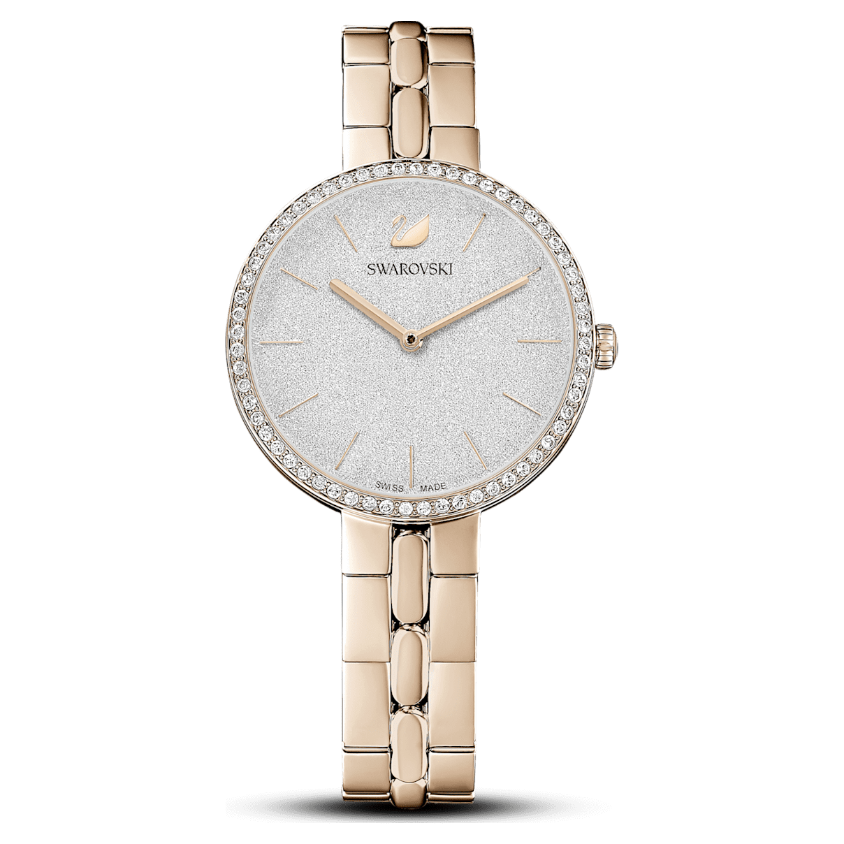 

Swarovski Cosmopolitan 워치, 스위스 메이드, 메탈 브레이슬릿, 골드 톤, 샴페인 골드 톤 피니시