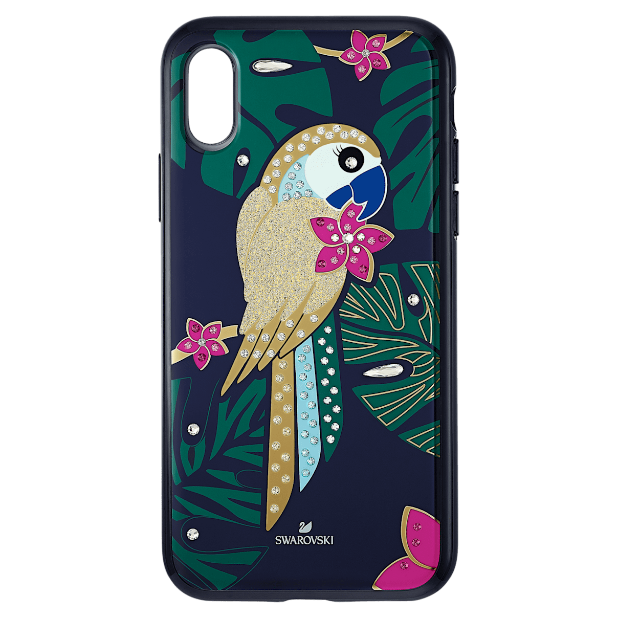 

Swarovski Tropical smartphone case, Parrot, iPhone® X/XS, Multicolored