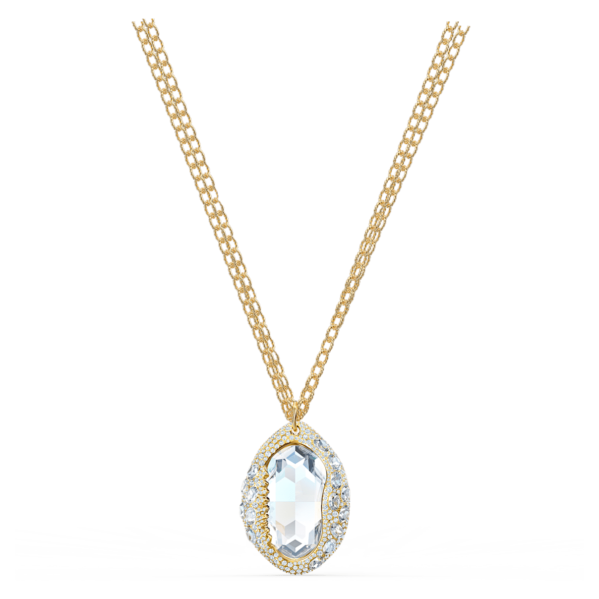 

Swarovski Wisiorek Shell, Muszla, Biały, Powłoka w odcieniu złota