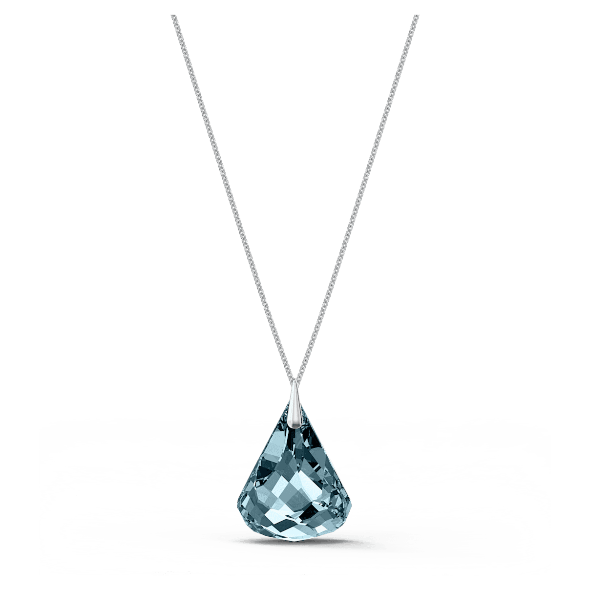 

Swarovski Naszyjnik Spirit, niebieski, powlekany rodem