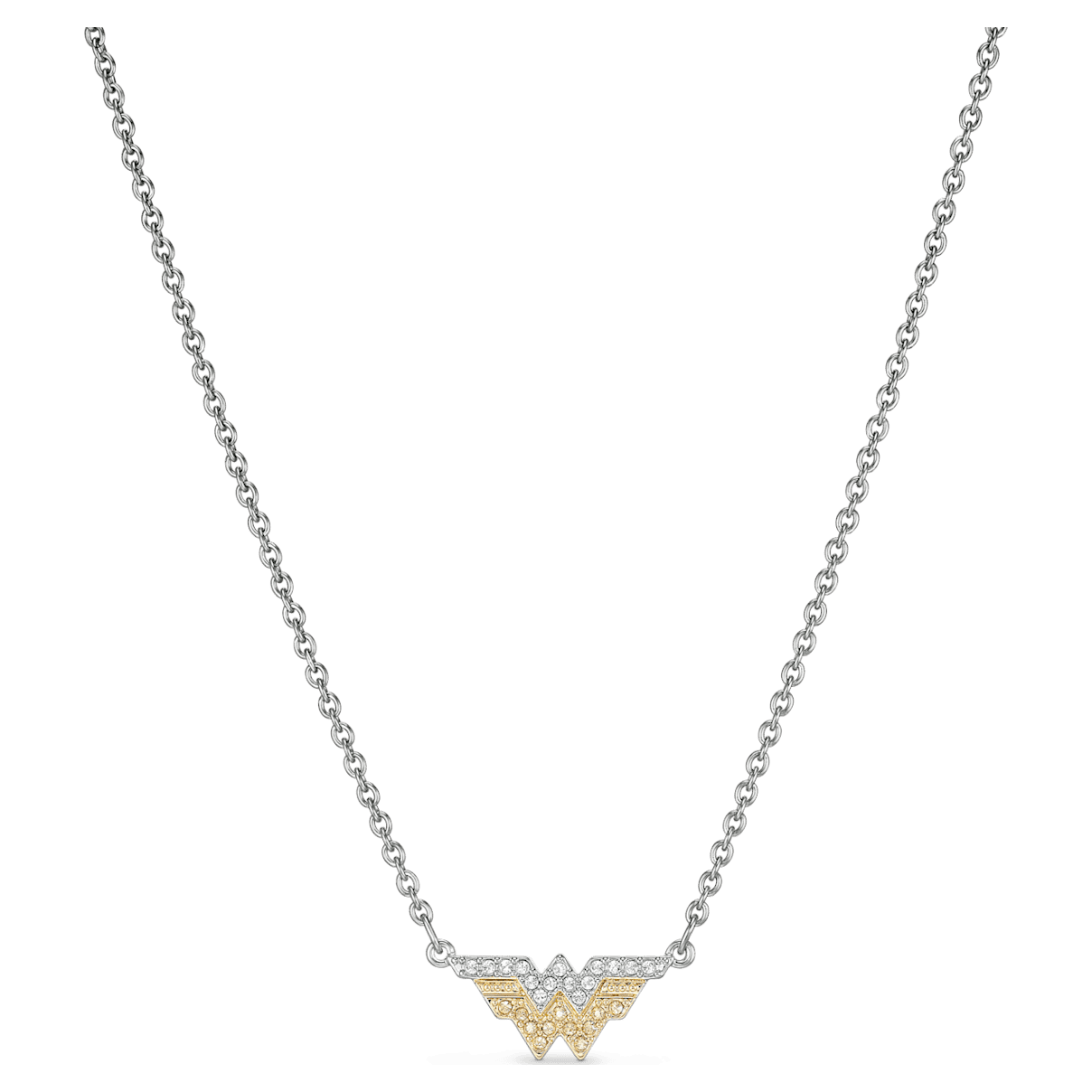 

Swarovski Fit Wonder Woman necklace, Gold tone, Mixed metal finish